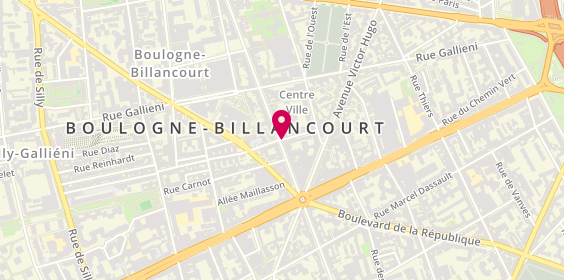 Plan de Chaussures Pierrot - Valroy, 165 Boulevard Jean Jaures, 92100 Boulogne-Billancourt