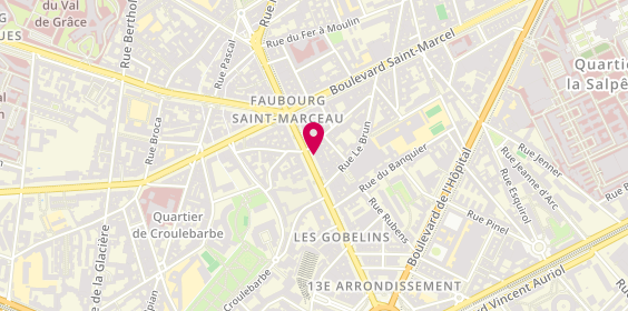 Plan de Cfb Diffusion, 39 Avenue Gobelins, 75013 Paris