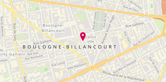 Plan de Boutique Devernois, 139 Boulevard Jean Jaurès, 92100 Boulogne-Billancourt