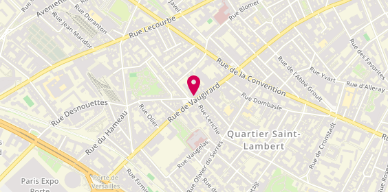 Plan de Escarcel, 352 Rue de Vaugirard, 75015 Paris