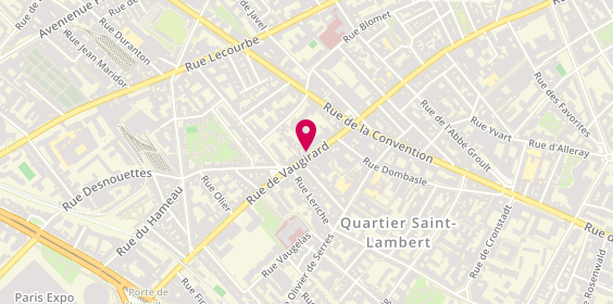 Plan de Jonak, 344 Rue de Vaugirard, 75015 Paris