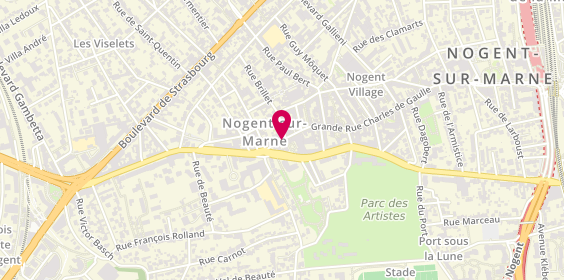 Plan de Clothe's, 79 Grande Rue Charles de Gaulle, 94130 Nogent-sur-Marne