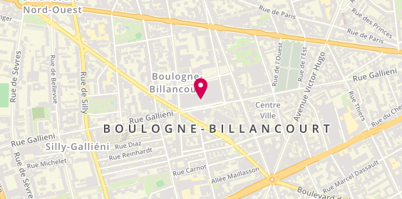 Plan de Accessorize, 5 Rue Tony Garnier, 92100 Boulogne-Billancourt