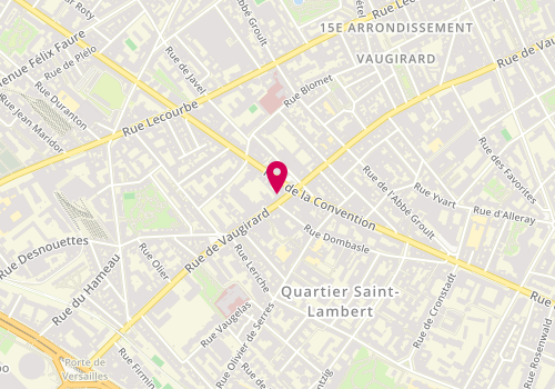 Plan de Boutique Caroll, 326 Rue de Vaugirard, 75015 Paris