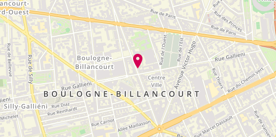 Plan de Manfield, 121 Boulevard Jean Jaurès, 92100 Boulogne-Billancourt