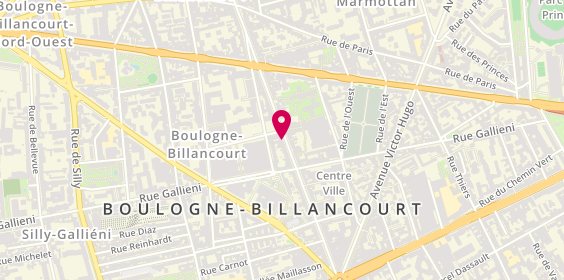 Plan de Du Pareil au Meme Maison, 110 Boulevard Jean Jaurès, 92100 Boulogne-Billancourt