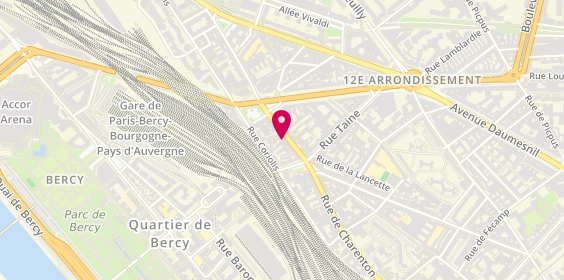 Plan de Teeshirt-minute.com, 248 Rue de Charenton, 75012 Paris