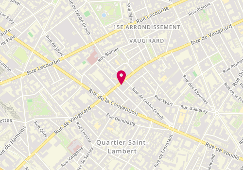 Plan de Bexley, 327 Rue de Vaugirard, 75015 Paris