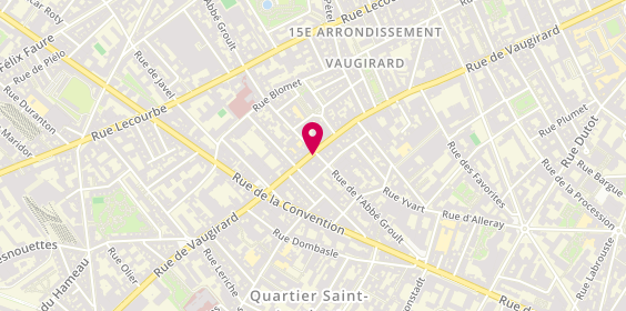 Plan de Petit Bateau, 323 Rue de Vaugirard, 75015 Paris