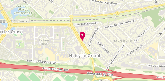 Plan de AFZAAL Mohammad, 15 Avenue du Pave 9, 93160 Noisy-le-Grand