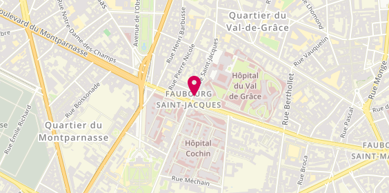 Plan de Joel Angele, 307 Rue Saint-Jacques, 75005 Paris