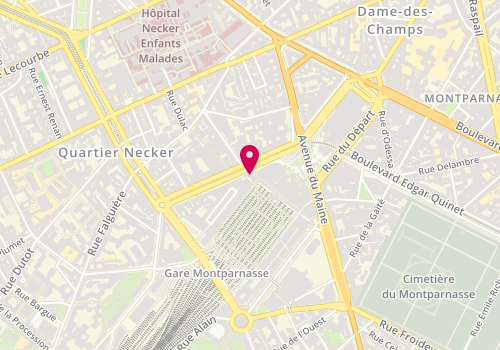 Plan de Elin, 17 Boulevard de Vaugirard, 75015 Paris