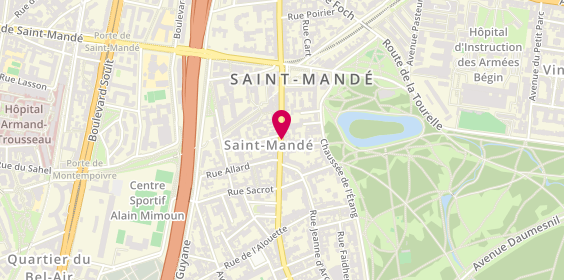 Plan de Company Destock, 43 Avenue General de Gaulle, 94160 Saint-Mandé