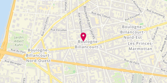 Plan de Dobotrex France, 55 Rue Aguesseau, 92100 Boulogne-Billancourt