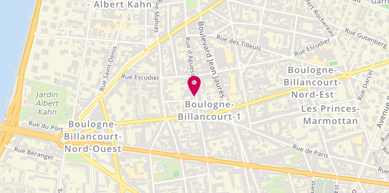 Plan de Li-Vy, 50 Rue d'Aguesseau, 92100 Boulogne-Billancourt