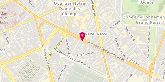 Plan de Parametre, 90 Boulevard du Montparnasse, 75014 Paris