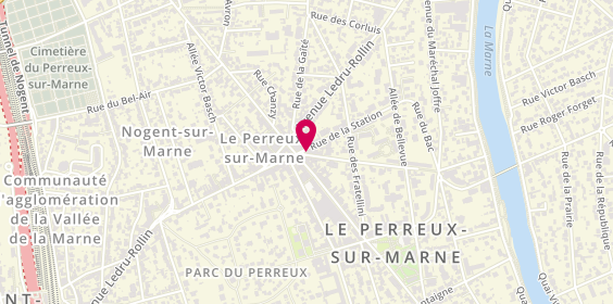 Plan de Capriccio la Suite, 4 Rue de la Station, 94170 Le Perreux-sur-Marne