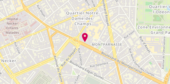 Plan de Ajrl Retail, 77 Boulevard Montparnasse, 75006 Paris