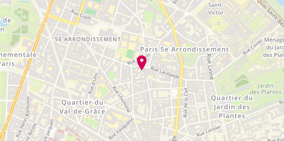 Plan de Dressing parisien, 24 Rue Mouffetard, 75005 Paris