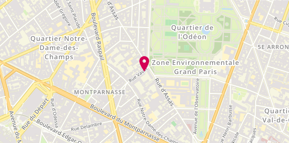 Plan de Sport et Loisirs, 1-3 Rue Vavin
78 Rue d'Assas, 75006 Paris