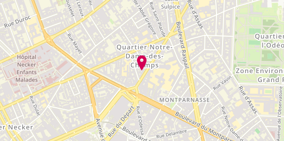 Plan de Etam Lingerie, 146 Rue de Rennes, 75006 Paris