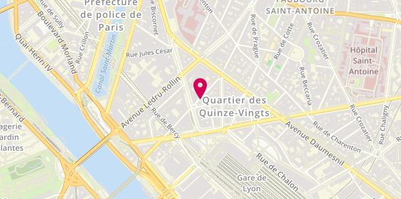 Plan de Retouche rapide, 24 Rue Traversière, 75012 Paris