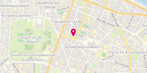 Plan de Ba&Sh, 14 Rue Soufflot, 75005 Paris