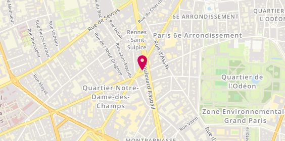 Plan de Finsbury Femme, 121 Rue de Rennes, 75006 Paris