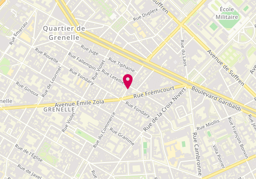Plan de Faguo, 29 Rue du Commerce, 75015 Paris