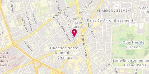 Plan de Caroll, 51 Rue Saint-Placide, 75006 Paris