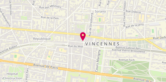 Plan de Mephisto, 37 avenue du Château, 94300 Vincennes