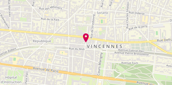 Plan de Parallèles, 30 Avenue Château, 94300 Vincennes
