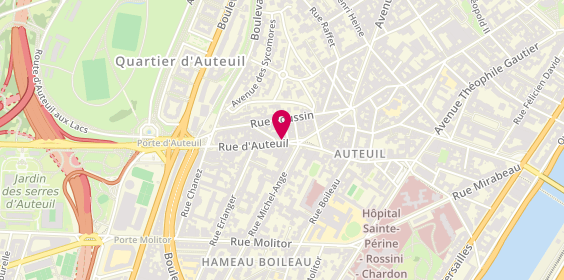 Plan de Berenice, 50 Rue d'Auteuil, 75016 Paris