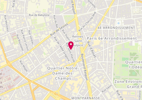 Plan de La Martina, 39 Rue Saint-Placide, 75006 Paris