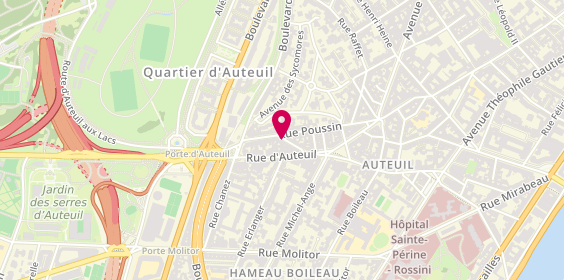 Plan de Acanthe, 9 Rue Géricault, 75016 Paris
