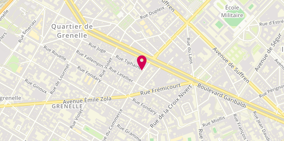 Plan de Pimkie, 8 Rue du Commerce, 75015 Paris