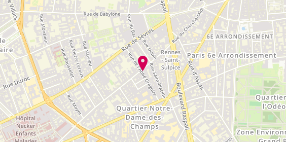 Plan de Autour du Monde, 57 Rue du Cherche-Midi, 75006 Paris