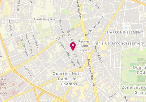 Plan de Hv, 32 Rue Saint-Placide, 75006 Paris