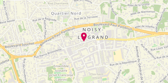 Plan de Sylvie D, 207 Rue Pierre Brossolette, 93160 Noisy-le-Grand