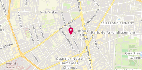 Plan de Jonak Saint Placide, 26 Rue Saint-Placide, 75006 Paris
