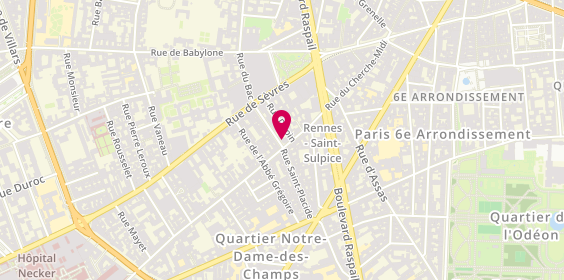 Plan de Gill's Chauss Ii, 17 Rue Saint-Placide, 75006 Paris