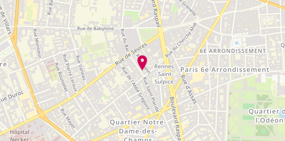 Plan de Essentiel, 15 Rue saint Placide, 75006 Paris