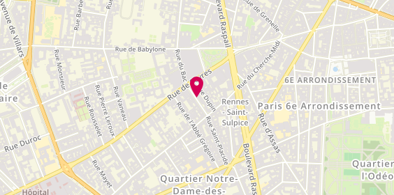 Plan de Du Pareil au Même, 7 Rue Saint-Placide, 75006 Paris