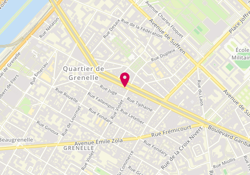 Plan de Talon Grenelle, 90 Boulevard de Grenelle, 75015 Paris
