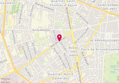 Plan de Minelli, 49 Rue de Sèvres, 75006 Paris