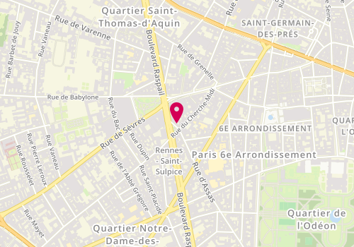 Plan de Noriem, 28 Rue du Cherche-Midi, 75006 Paris