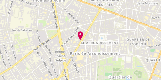 Plan de Gill Chauss Iii, 82 Rue de Rennes, 75006 Paris