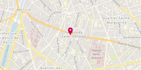 Plan de Du Pareil au Même, 120 Rue du Faubourg Saint-Antoine, 75012 Paris