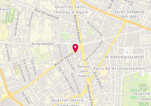 Plan de Spot brand bazar, 33 Rue de Sèvres, 75006 Paris