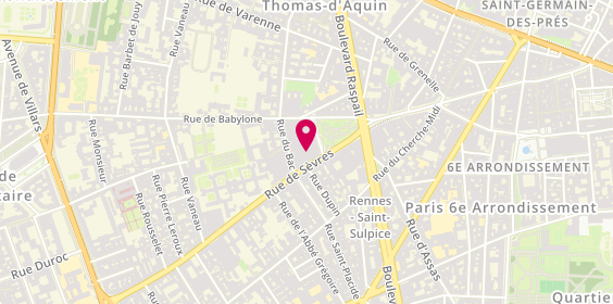 Plan de Carel Paris - le Bon Marché Rive Gauche, 24 Rue de Sèvres Étage 2, 75007 Paris